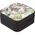 thumbnail image 3 of Coolnut Cute Bird & Flower Travel Jewelry Box Small Portable Jewelry Case for Ring Earring Necklace Jewellery Organizer Storage for Women Girls Women Gifts, 3 of 7