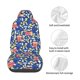 thumbnail image 4 of Fotbe Cute Popcorn Funda para Asiento de Auto con Estampado – Impermeable y Antisudor – Ajuste Universal, Lavable a Máquina, Antideslizante (1 Pieza), 4 of 5