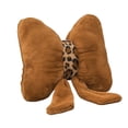 thumbnail image 1 of Maytalsory Pillow Leopard Print Pillow Plush Leopard print elements: The Flower Sofa Backrest Imitation Rabbits Soft And Comfortable Home, 1 of 6