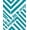 Teal, Pattern 1, variant on ODIKA 2x3 Machine Washable Non-Slip Area Rug, Chevron Zigzag Striped Floor Contemporary Design High Traffic Rug, Teal, 544882