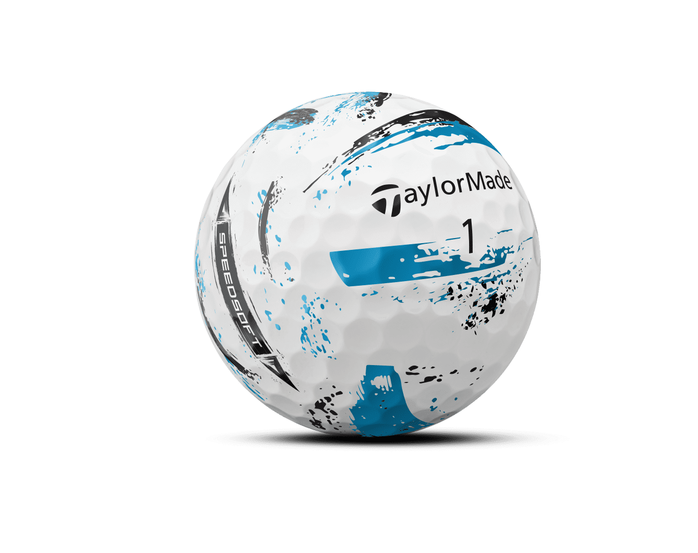 (2 pack) TaylorMade Speed Soft Golf Balls 12pk, Ink Blue