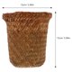 thumbnail image 3 of Cesta tejida de algas marinas Cesta de basura pequeña Cesta tejida Cesta de basura para sala de estar, 3 of 5
