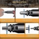 thumbnail image 2 of Nut 100Pcs 1/4In-20UNC Stainless Steel 304 Finish Flat Head Rivnut Threaded Insert Nut Knurled Body, 2 of 5