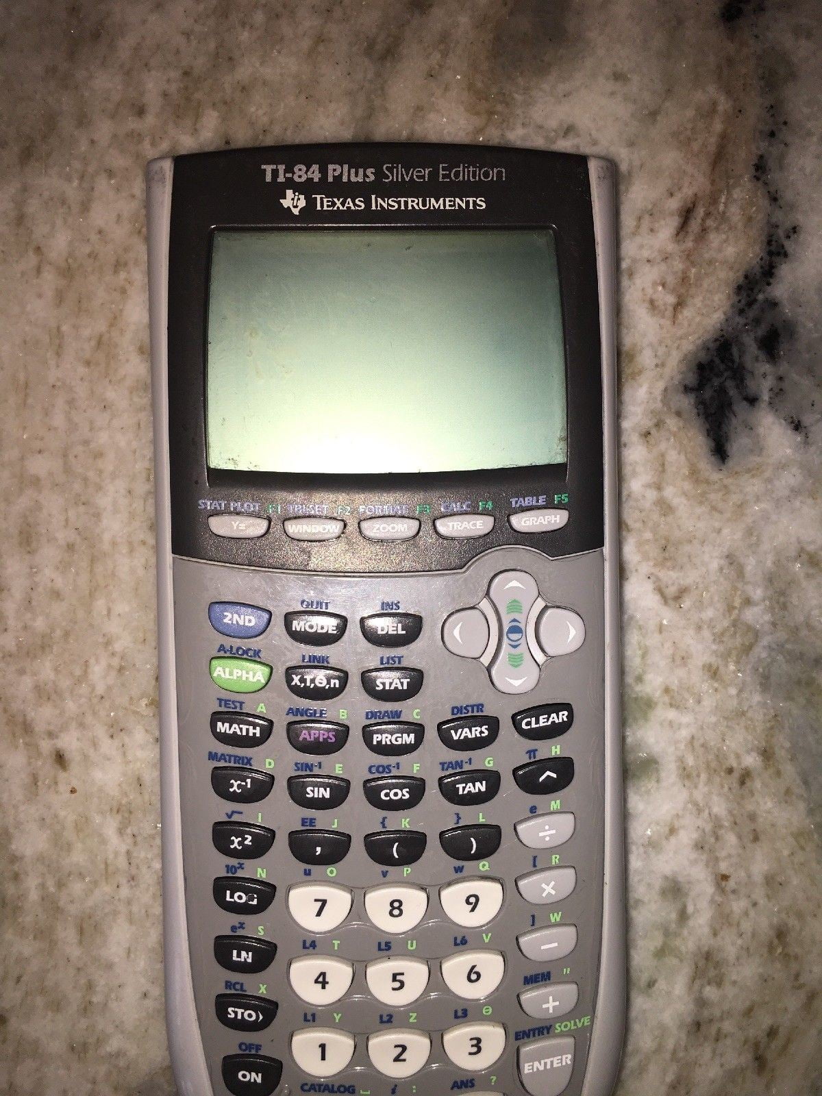 Texas Instruments TI-84 Plus Silver Edition 84PLSE/CLM/1L1/BB Graphing Calculator 