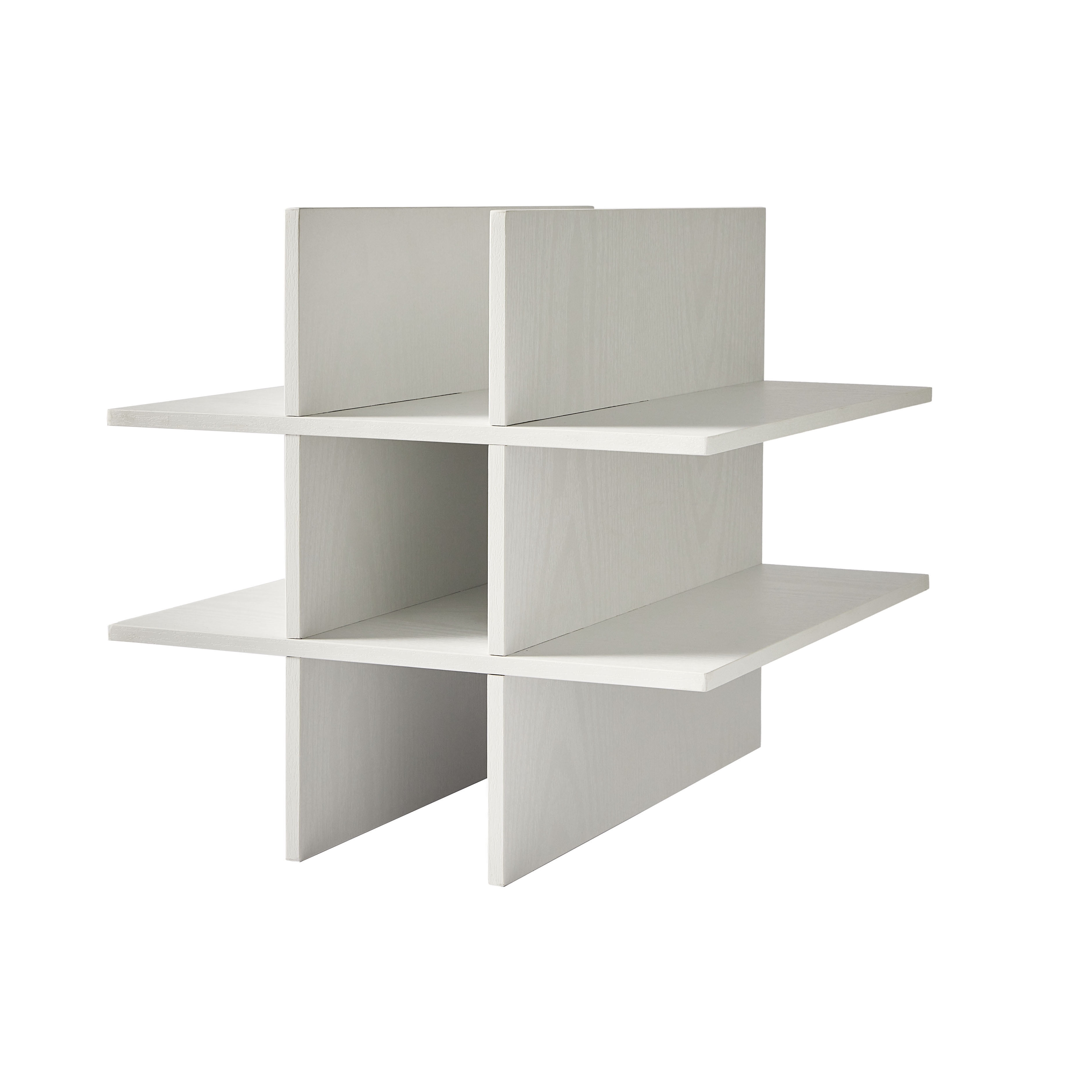 (4 pack) Better Homes & Gardens Bottle Storage Insert for Cube Organizers, White Texture