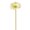 White, variant on 11PCS Artificial Flower Easy to Maintain Anti-fading Realistic Simulated Gerbera Flower African Chrysanthemum Hotel Supply,Orange