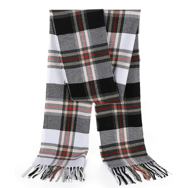 Lana Feel Bufanda caliente suave ligero escocés Escocia Check Tartán Plaid Regalo para Hombres Mujeres Niños