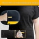 thumbnail image 3 of Guante de aseo de doble cara | Guantes removedores de pelo para mascotas para perros y gatos | Guante de lavado y despeinado reutilizable | Malla transpirable y TPR | Se adapta a la mayoría de las, 3 of 7
