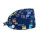 thumbnail image 2 of Paquete de 2 gorros ajustables con botones, gorros de trabajo, banda para el sudor, gorros con lazo, gorros de fregado unisex, para el cabello Yinane Sombreros abultados, 2 of 8