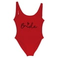 thumbnail image 3 of Traje de Baño Mujer Traje de Baño Sexy de Moda Para Mujer, Bikini Con Estampado de Letras, Traje de Baño Sin Mangas, Diseño Sin Espalda Para Playa de Verano, 3 of 3