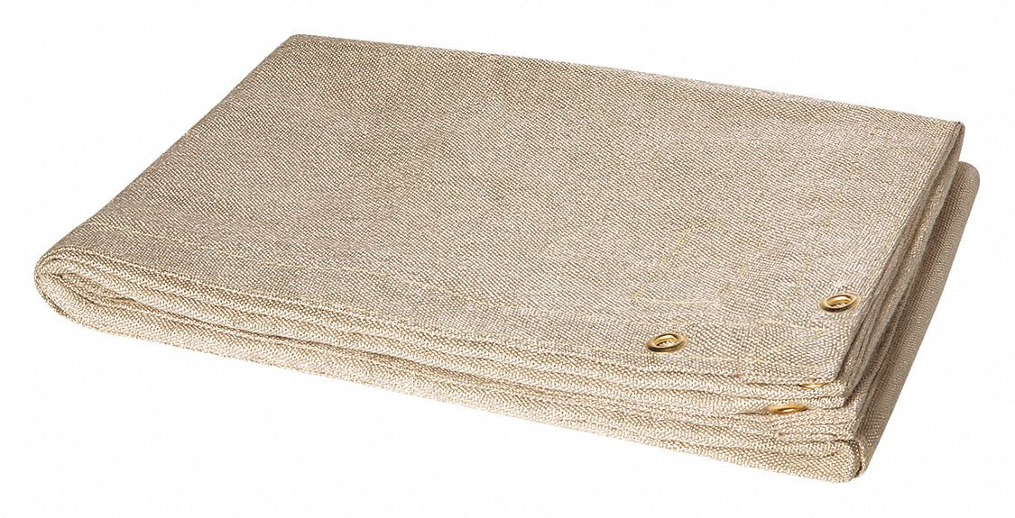 Steiner Welding Blanket,6 ft. W,4 ft.,Tan 3724X6