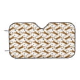 thumbnail image 7 of Balery Leopard Print Print Car Windshield Sun Shade,Windshield Sunshade for Car Pickup Truck SUV Accessories-Medium, 7 of 7