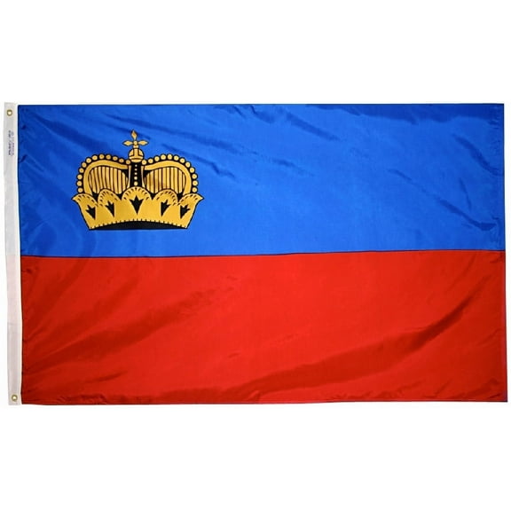 Liechtenstein - 3'X5' Nylon Flag