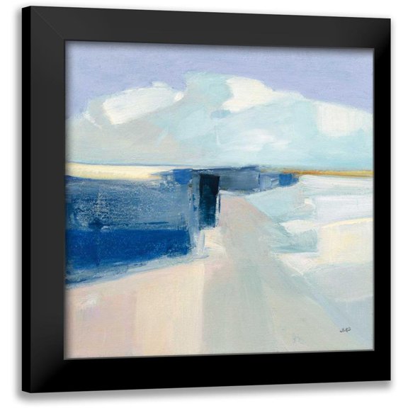 Purinton, Julia 12x12 Black Modern Framed Museum Art Print Titled - Sand and Sky