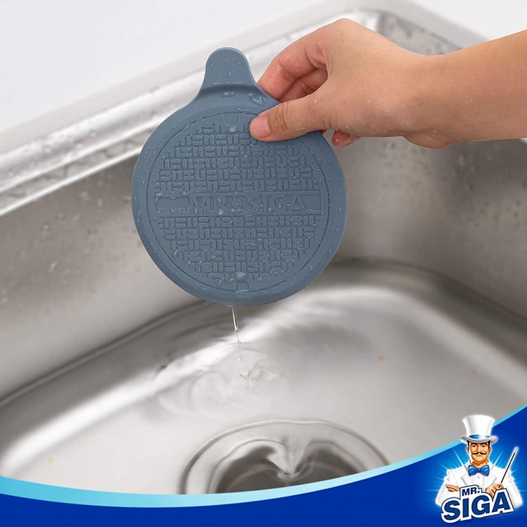 MR.SIGA Silicone Bathtub Stopper, 5.1 In Diameter, 3 Pack photo 5