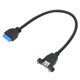 thumbnail image 3 of Línea de transmisión de datos, cable adaptador 5Gpbs ABS Cable adaptador EE. UU. Cable de datos Aspecto llamativo, 3 of 8
