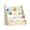 Natural Wood-Large-Normal, variant on Hironpal 4-Tier Kids Bookshelf, Montessori Wood Bookcase for KidsRoom,Bedroom,Playroom,Gift for Boys&Girls,White
