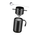 thumbnail image 1 of DOLITY Insulated Pour over Coffee Maker Set Camp Coffee Carafe for Home Backpacking black, 1 of 9
