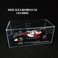 thumbnail image 2 of Bburago-nuevo modelo de coche F1 2022 con casco, Alfa Romeo C42 Zhou Bottas Ferrari Mercedes Mclaren Red Bull Racing Formula 1Toy Fivean unisex, 2 of 2