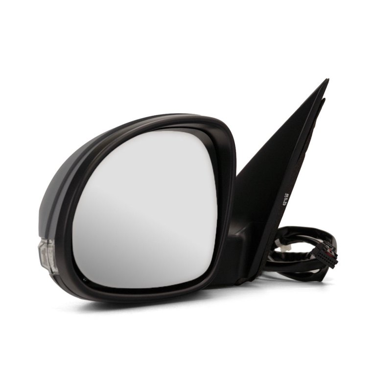Passenger Side Power Door Mirror For Volkswagen Tiguan 2009-2016 - Heated, With Turn Signal, Paint To Match