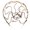 Gold GD, variant on SnakeCrown Crystal Bridal Headband Wedding RhinestoneSnake Headband MedusaHeadband Snake HeadChain