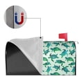 thumbnail image 2 of Gukieu Green Sea Turtle Print Magnetic Mailbox Cover, Sun-proof and Waterproof Home Yard Mailbox Cover-21x18 in, 2 of 8