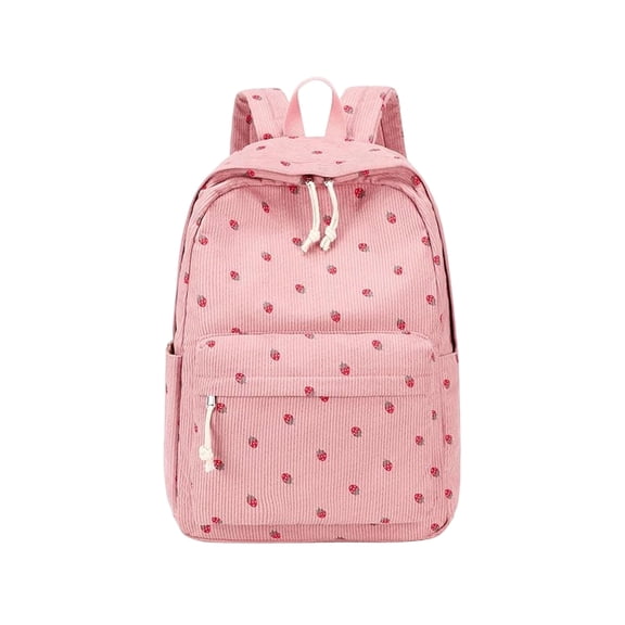 Corduroy Kids Backpack for Boys Girls Ages 5-8 | 15 Inch Water-Resistant Lightweight School Bookbag for kindergarten and Elementary, 1st-3rd grade