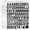 Black, variant on YNHAY 1960Pcs Waterproof 1" Vinyl Alphabet & Number Stickers - Self-Adhesive for Mailboxes, Windows, Doors, Signs, Vehicles & More, Black