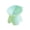 🍒 Green_Base#2263, variant on Elevated Cat Food Bowl Tilted Plastic Pet Feeder – Non-Slip Raised Stand, Large Diameter, Multi-Color, Neck Protecting, Easy Clean, Single Pet Bowl