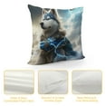 thumbnail image 4 of JEUXUS  Red Dragon &amp; Blue Wolf Pillow Covers, and Breathable Pillow Case, Nice Gift Home Modern Decor Pillow Case Cushion Covers for Sofa Outdoor Decorative Oblong Long, 4 of 5