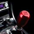 thumbnail image 1 of HUGFEGWE Racing JDM Manual 5 Speed Universal Gear Stick Shift Knob Aluminum Shifter (Red) AZ824-16273, 1 of 9