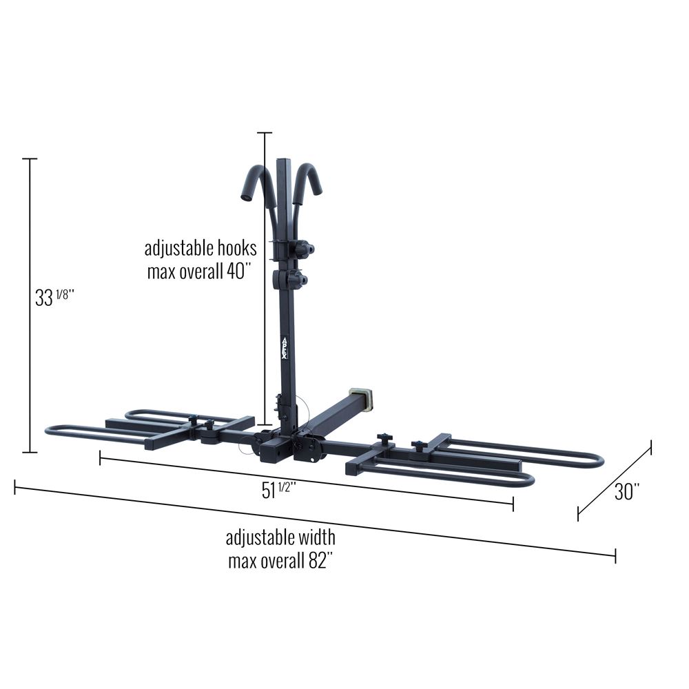 apex deluxe hitch bike rack