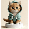 thumbnail image 5 of Blue Cat Car Air Freshener - Clip-On Vent Aromatherapy, Long-Lasting Fragrance Slices, Cute Interior Decor for Cars & Trucks (Random Scent), 5 of 5