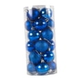 thumbnail image 2 of 24 Piezas de Bolas Navideñas Colgantes, Proyectos de Manualidades, Adornos Navideños, Decoración para El Hogar, Navidad, Cumpleaños, año Nuevo, Gradua azul, 2 of 8