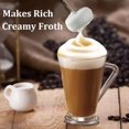 thumbnail image 2 of Milk frother for coffee, lattes, drink mixer whisk, mini frother for cappuccino, frappe, matcha, hot chocolate, 2 of 5