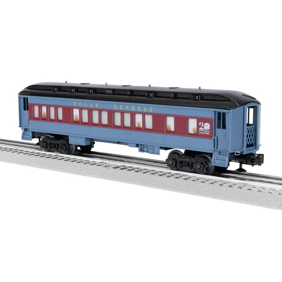 Lionel Warner Bros. The Polar Express 20th Anniversary O Gauge Train Car with Black Roof