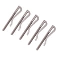 thumbnail image 2 of Clip Para Dinero ANGGREK Herramienta De Bricolaje Con Resorte Duradero 5 Uds Para Cuero Plegable Plata, 2 of 8
