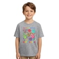 thumbnail image 5 of Kids Easter Shirt Awareness Graphic Short Sleeve T Shirt Casual Crew Neck for Girls Boys Youth Grey 2 Years-3 Years, 5 of 6