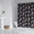 thumbnail image 3 of Waterproof Pioneer Shower Curtain 72x84 Inch Polyester Unique Cute Floral Shower Curtain for Bathroom Hotel Home Decor with 12 Plastic Hooks, 3 of 5