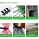 thumbnail image 4 of 1500 Uds bridas para cables 500 Uds 200x2,5mm/1000 Uds 120*1,9mm bridas para cables autoblocantes bridas para cables de plástico de nailon negro, 4 of 7