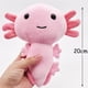 thumbnail image 3 of Peluche Axolotl TUNC Suave Lindo Rosa 20cm, 3 of 5