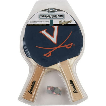 NCAA - Virginia Cavaliers Table Tennis Paddle Set