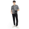thumbnail image 4 of Jeans Straight Para Hombre con Cinco Bolsillos y Costuras Marcadas Quarry, 4 of 5