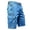 Blue, variant on Vintage Denim Shorts Mens Multi Pockets Combat Cargo Jeans Heavy Duty Straight-Fit Denim Half Pants Summer Breathable Workwear Denims Knee Length Regular Fit Denim Jean Shorts