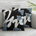thumbnail image 3 of This is My Spot Dog Cat Paw Prints Soft Pillow Cover Inch Pet Lover Farmhouse Decor Decorations for Home Bedroom Sofa Room Flannel Pillow Case Funny Pet Paw Decorative Pillowcase, 3 of 5