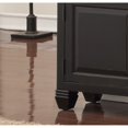 thumbnail image 4 of Miekor Furniture Left Pier Cabinet, No Assembly Required, Heirloom Black Finish 53872, 4 of 5