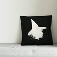thumbnail image 2 of Creative Products Witch Silo Black 18x18 Spun Poly Pillow, 2 of 2