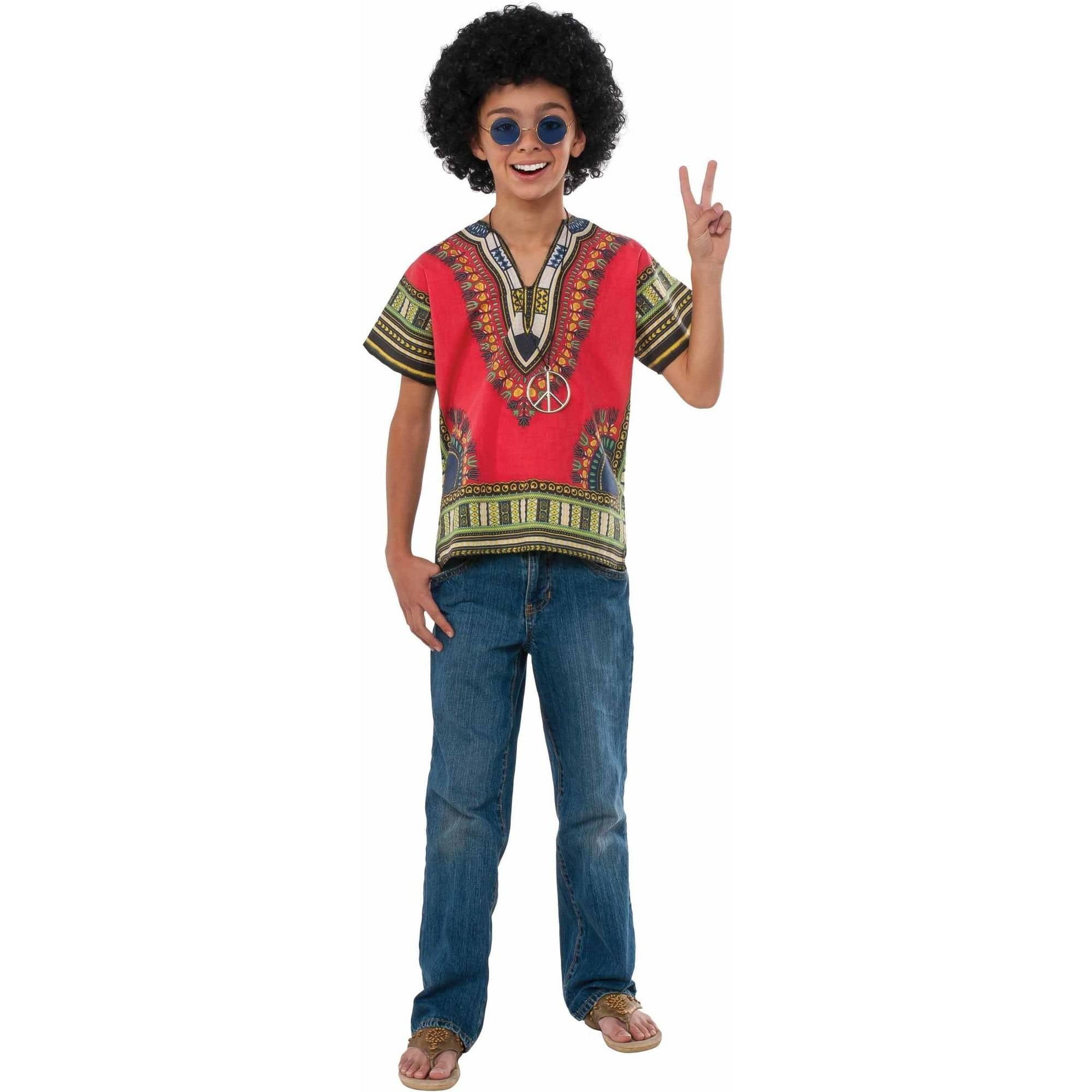 Hippie Child's Costume, Small (4-6) - Walmart.com - Walmart.com