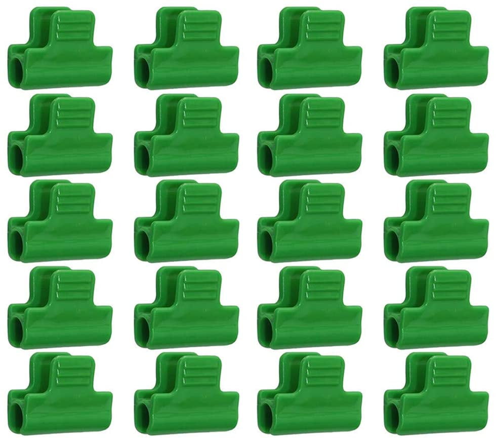 Set of 20 Greenhouse Film Fixing Clips, Laminated Plastic, Clips for ...
