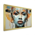 thumbnail image 3 of Designart "Portrait Of The Queen Of Africa" African Tribal Picture Framed Canvas Prints, 3 of 5